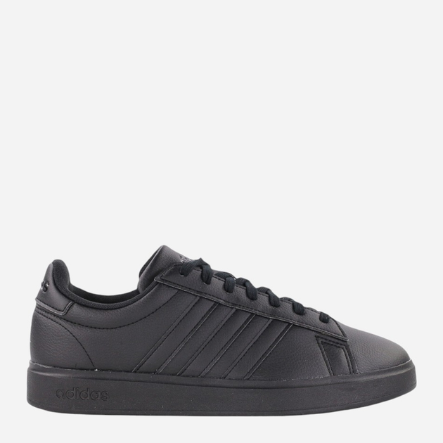 Tenisówki męskie z eko skóry adidas Grand Court 2.0 GW9198 45.5 Czarne (4065426007992) - obraz 1