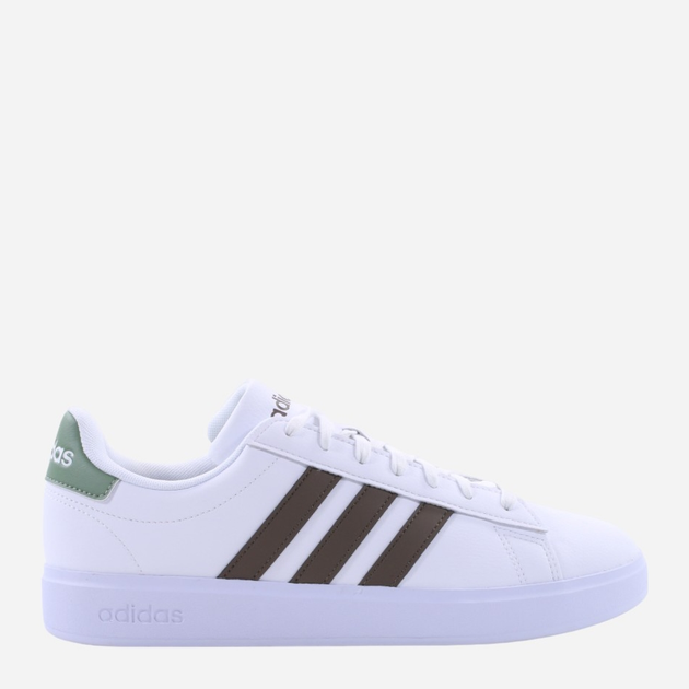 Чоловічі кеди низькі adidas Grand Court 2.0 HP2536 42.5 Білий/Коричневий (4066746622254) - зображення 1