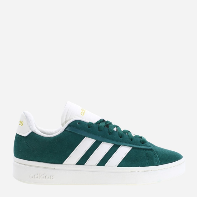 Tenisówki męskie zamszowe adidas Grand Court Alpha IE1451 41.5 Zielone (4067892600004) - obraz 1