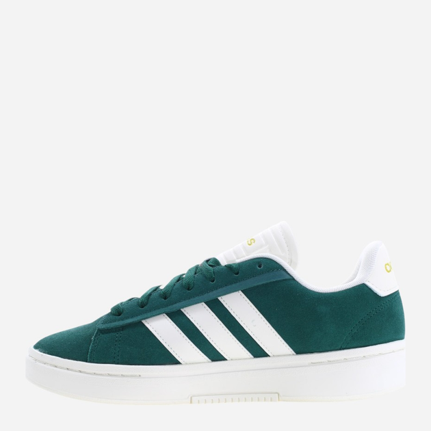 Sneakersy męskie zamszowe adidas Grand Court Alpha IE1451 45.5 Zielone (4067892600066) - obraz 2