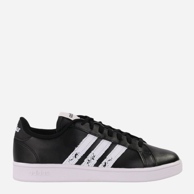 Tenisówki męskie z eko skóry adidas Grand Court Beyond GX5755 46.5 Czarny/Biały (4065418173339) - obraz 1