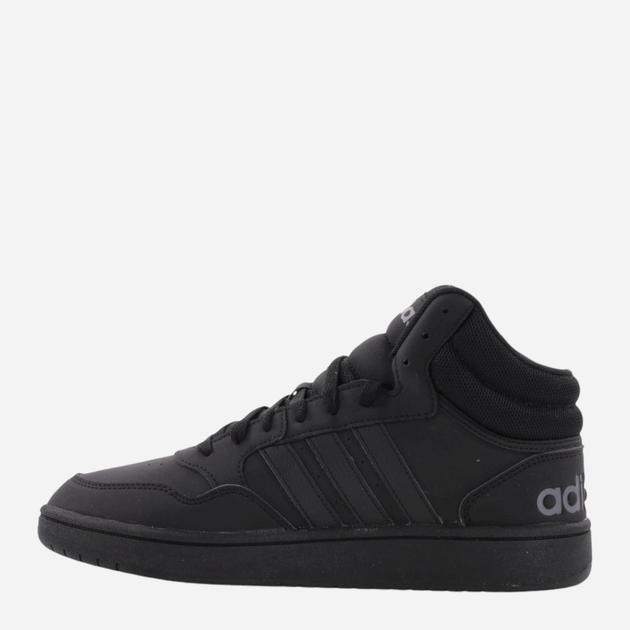 Sneakersy męskie za kostkę adidas Hoops 3.0 Mid GV6683 47.5 Czarne (4065425388429) - obraz 2