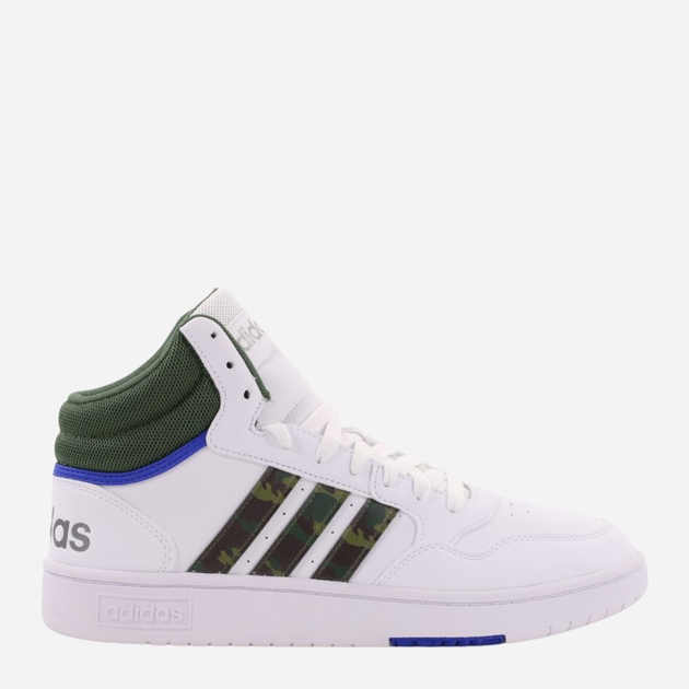 Sneakersy męskie za kostkę adidas Hoops 3.0 Mid GY4747 43.5 Białe (4065426219623) - obraz 1