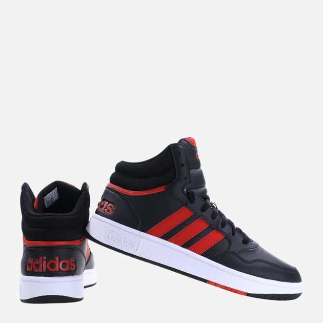 Sneakersy męskie za kostkę adidas Hoops 3.0 Mid ID9835 40 Czarne (4066745058498) - obraz 3