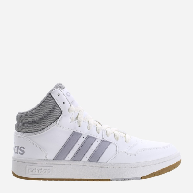 Sneakersy męskie za kostkę adidas Hoops 3.0 Mid IG5568 40.5 Białe (4066756234591) - obraz 1