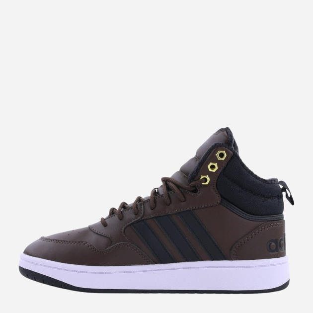 Zimowe sneakersy męskie za kostkę adidas Hoops 3.0 Mid WTR GZ6680 40.5 Brązowe (4065426091410) - obraz 2