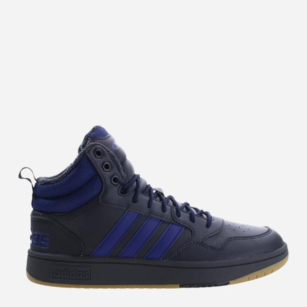 Zimowe sneakersy męskie za kostkę adidas Hoops 3.0 Mid WTR IF2635 44.5 Ciemnoszare (4066756281052) - obraz 1