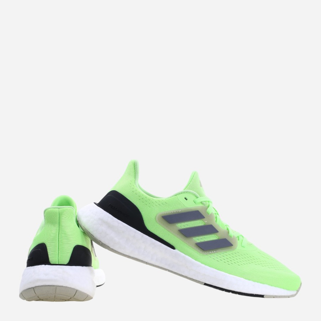Чоловічі кросівки для бігу adidas Pureboost 23 IF1550 44 Зелені (4066759030008) - зображення 3