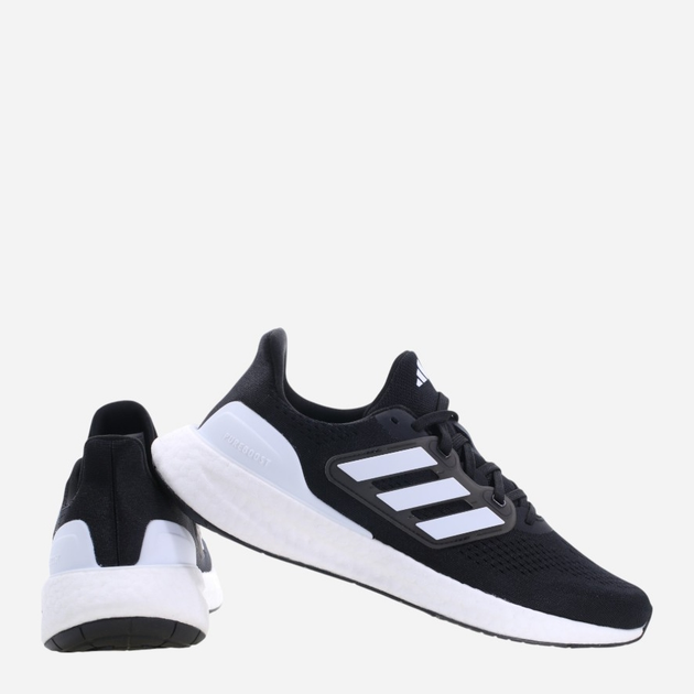 Buty do biegania męskie adidas Pureboost 23 IF2376 43.5 Czarne (4066756556204) - obraz 3