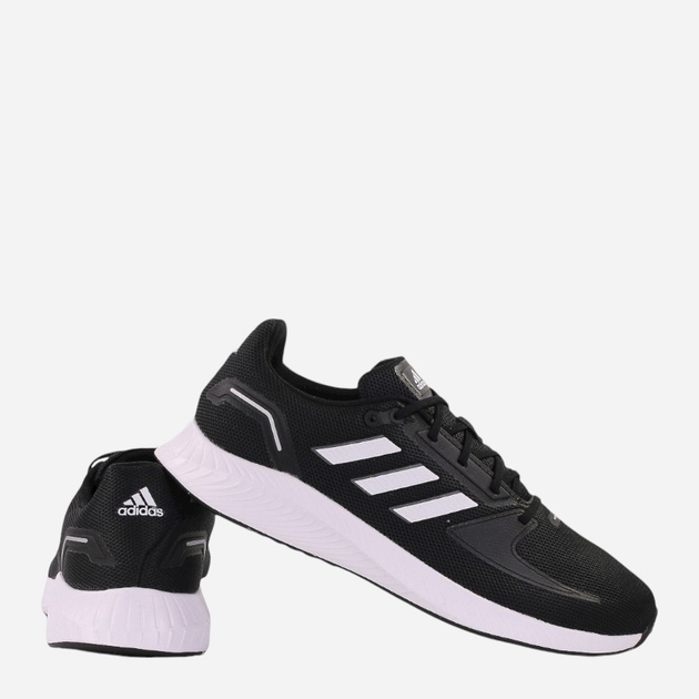 Buty do biegania męskie adidas Runfalcon 2.0 FY5943 40.5 Czarne (4064041452897) - obraz 3