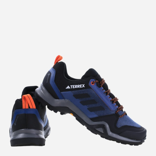 Buty trekkingowe męskie z membraną adidas Terrex AX3 Gore-tex IF4883 47.5 Czarne (4066752617787) - obraz 3