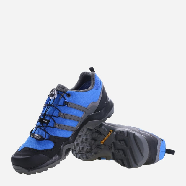Чоловічі кросівки для туризму з Gore-tex adidas Terrex Swift R2 Gore-tex GZ0362 42.5 Блакитні (4064055881072) - зображення 4