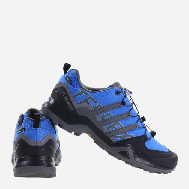 Чоловічі кросівки для туризму з Gore-tex adidas Terrex Swift R2 Gore-tex GZ0362 46 Блакитні (4064055881058) - зображення 3