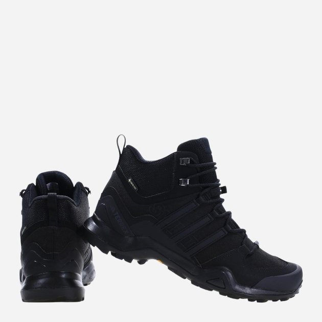 Чоловічі черевики для трекінгу з Gore-Tex adidas Terrex Swift R2 Mid IF7636 42.5 Чорні (4066746357477) - зображення 3