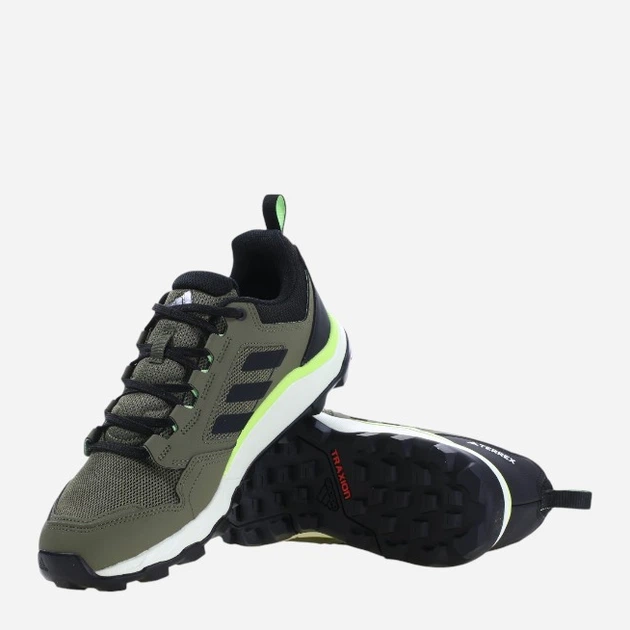 Buty do biegania męskie z membraną adidas Terrex Tracerocker IF0379 44.5 Zielone (4066765284440) - obraz 4