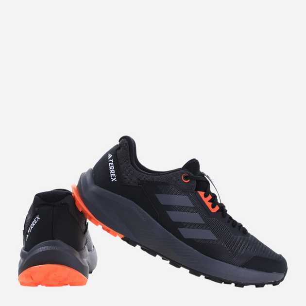 Чоловічі кросівки для бігу adidas Terrex TrailRider IF0385 44.5 Чорні (4066765294135) - зображення 3