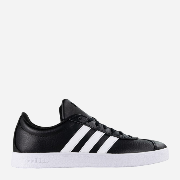 Чоловічі кеди низькі adidas VL Court 2.0 B43814 41.5 Чорні (4059812439306) - зображення 1