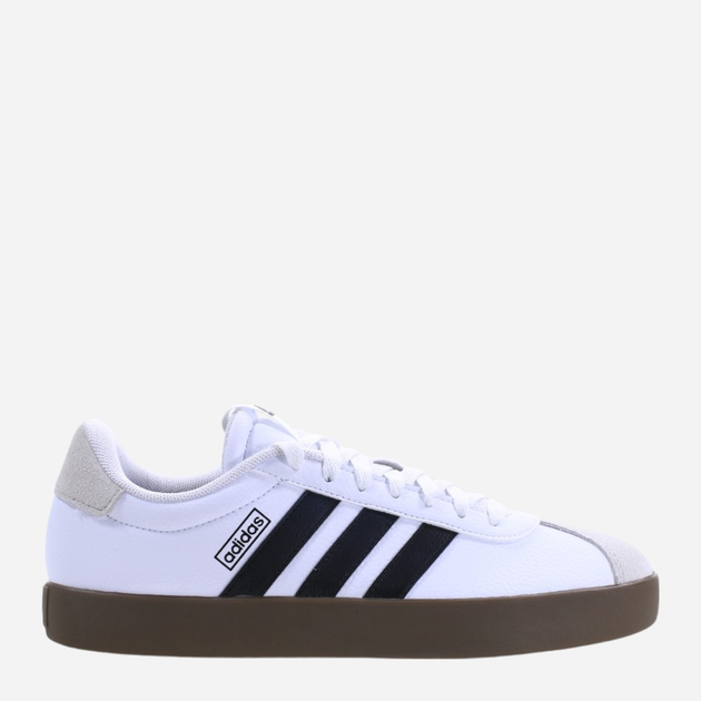 Tenisówki męskie z eko skóry adidas VL Court 3.0 ID6285 47.5 Białe (4067886699106) - obraz 1