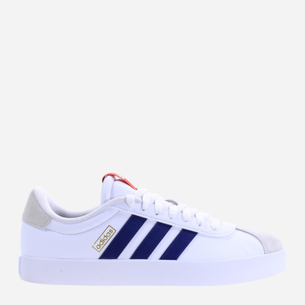 Чоловічі кеди низькі adidas VL Court 3.0 ID6287 41.5 Білий/Темно-синій (4067886695221) - зображення 1