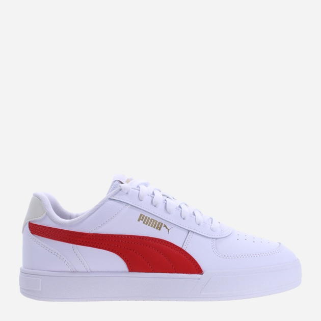 Sneakersy męskie Puma Caven 380810-25 45 Biały/Czerwony (4065452844318) - obraz 1