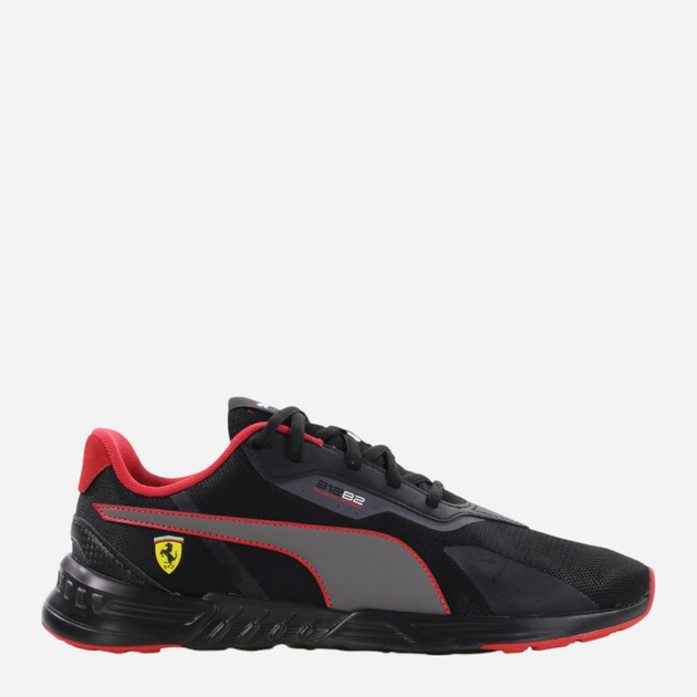 Buty sportowe męskie z siatką Puma Ferrari Tiburion 307234-01 40.5 Czarne (4065449462976) - obraz 1