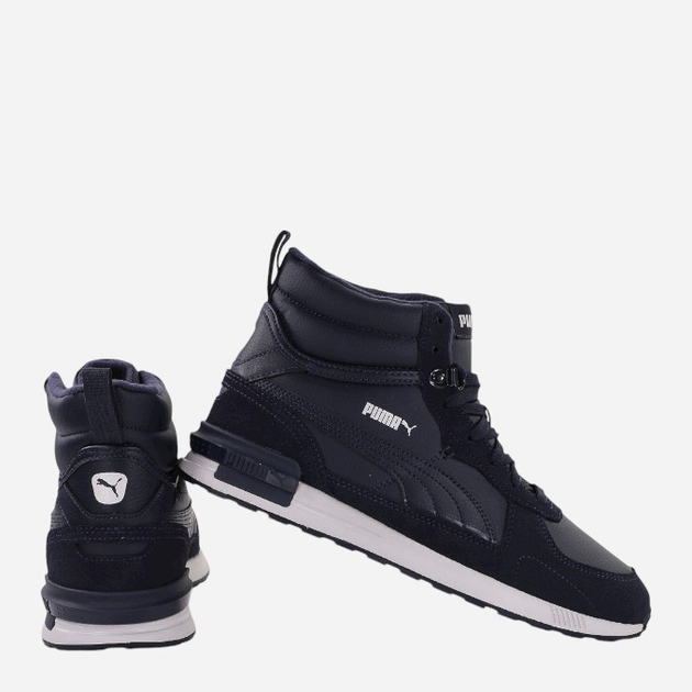 Чоловічі черевики Puma Graviton Mid 383204-05 40 Темно-сині (4065449600705) - зображення 3