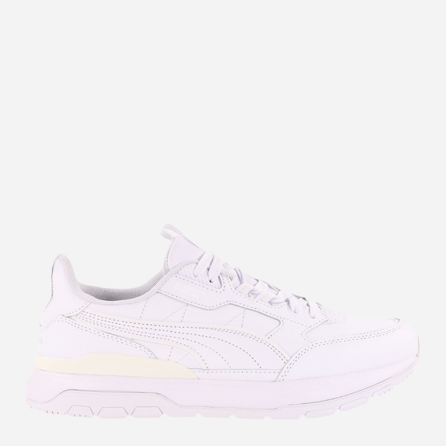 Buty sportowe męskie do kostki Puma R78 Trek Lth 383202-02 40 Białe (4064533256316) - obraz 1