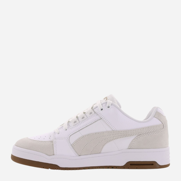 Tenisówki męskie skórzane Puma Slipstream Lo Suede 385694-01 44.5 Białe (4065449855297) - obraz 2