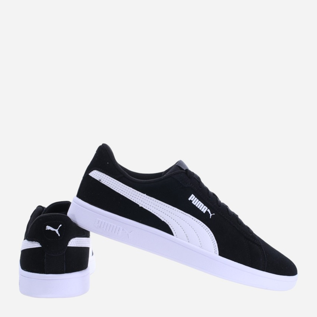 Sneakersy męskie zamszowe Puma Smash 3.0 390984-01 45 Czarne (4065452493158) - obraz 3