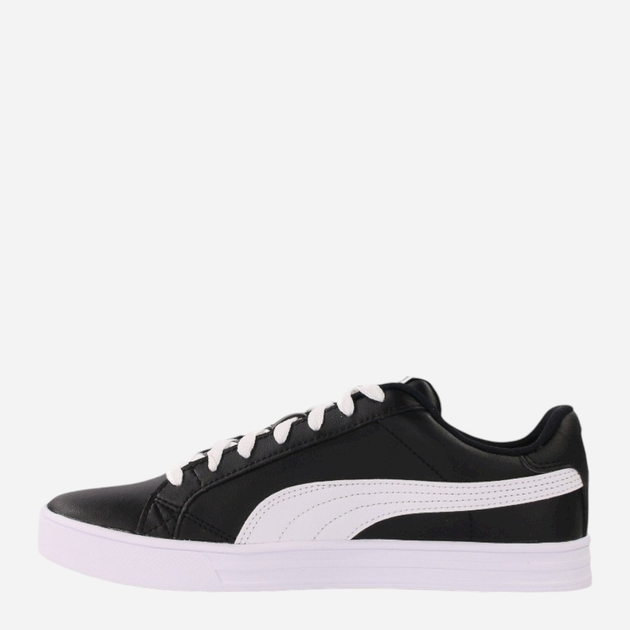 Tenisówki męskie z eko skóry Puma Smash Vulc V3 LO 380752-05 42 Czarny/Mleczny (4063699521573) - obraz 2