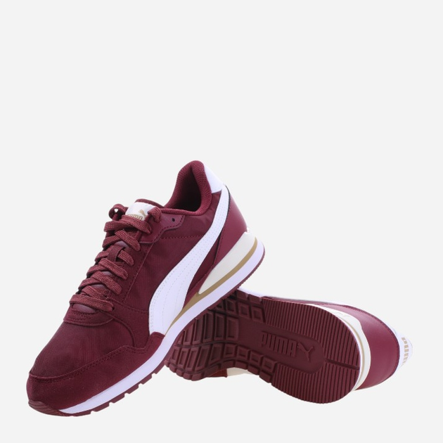 Buty do biegania męskie Puma ST Runner v3 NL 384857-15 42 Bordowe (4065452709266) - obraz 4