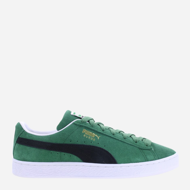 Tenisówki męskie zamszowe Puma Suede Classic XXI 374915-67 45 Zielony/Czarny (4065452929718) - obraz 1