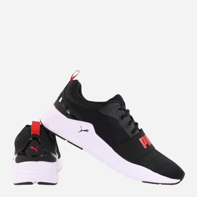Чоловічі кросівки для бігу Puma Wired Run 373015-21 42.5 Чорні (4065449293709) - зображення 3