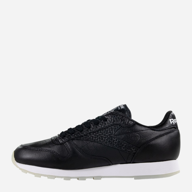 Buty sportowe męskie skórzane Reebok CL Leather Id BD2154 45 Czarne (4057287704554) - obraz 2