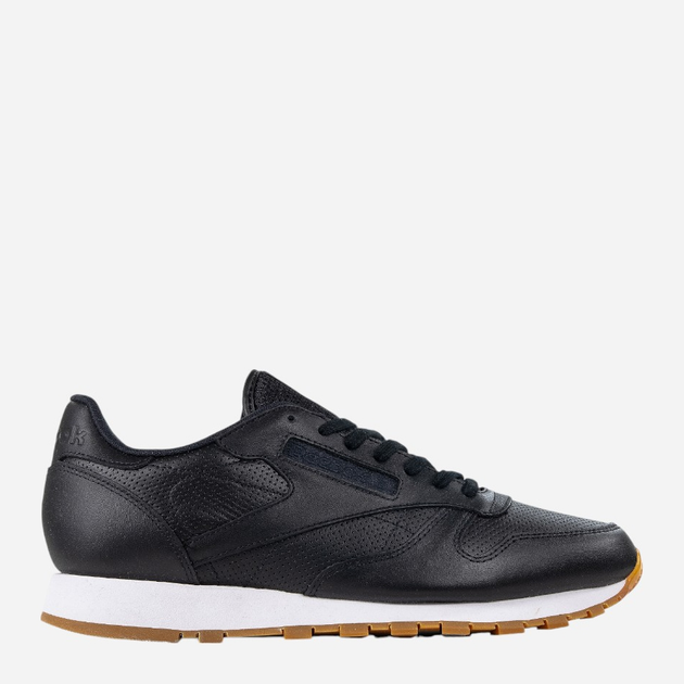 Buty sportowe męskie skórzane Reebok CL Leather PG BD1642 42.5 Czarne (4057287751558) - obraz 1