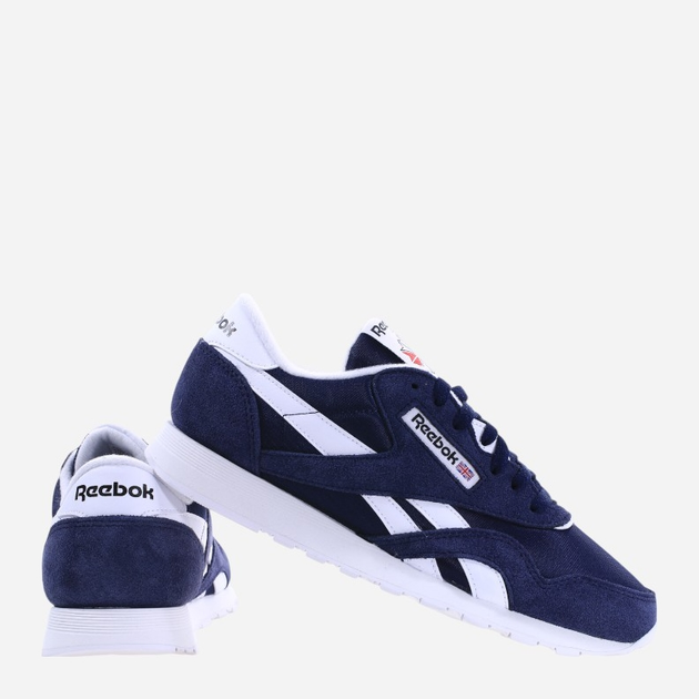Buty sportowe męskie Reebok CL Nylon 6390 40 Granatowe (4066749444013) - obraz 3