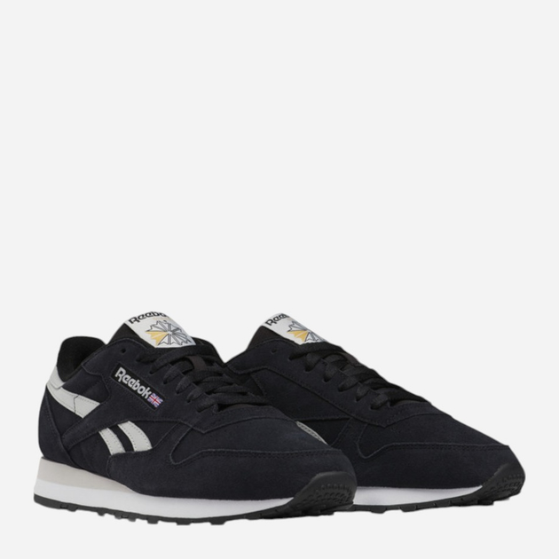 Buty sportowe męskie do kostki Reebok Classic Leather 100032774 40 Czarne (4066756272524) - obraz 2