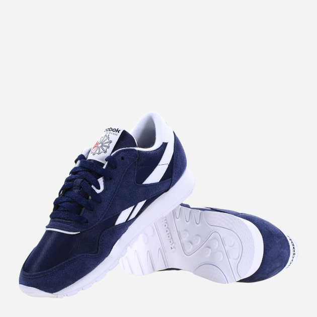 Buty sportowe męskie Reebok CL Nylon 6390 47 Granatowe (4066749444020) - obraz 4