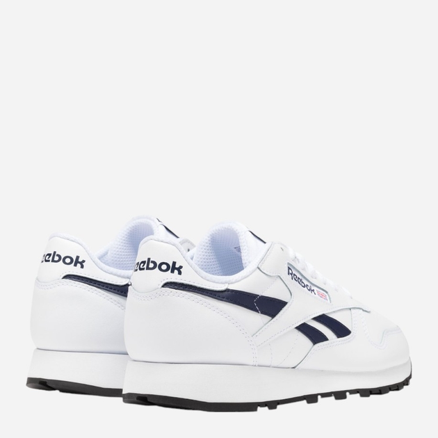 Чоловічі кросівки Reebok Classic Leather 100033996 39 Білі (4066756713423) - зображення 2