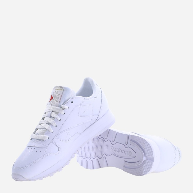 Buty sportowe męskie Reebok Classic Leather GY0953 40.5 Białe (4065419124149) - obraz 4