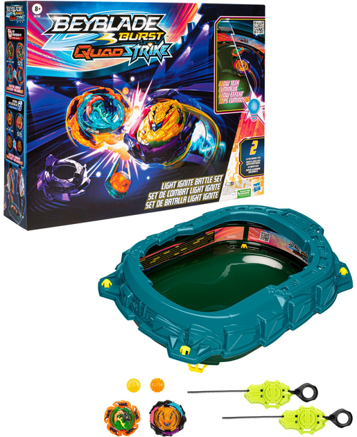 Gra planszowa Hasbro Beyblade Burst QuadStrike Light Ignite Set (5010996131805) - obraz 1