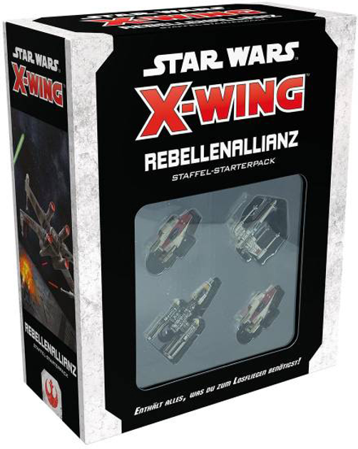 Gra planszowa Asmodee Star Wars: X-Wing 2 Edition Sojusz Rebeliantów Starterpack (0841333121907) - obraz 1