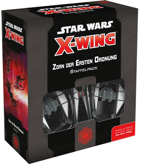 Gra planszowa Asmodee Star Wars: X-Wing 2 edycja Gniew Najwyższego Porządku (4015566029866) - obraz 1