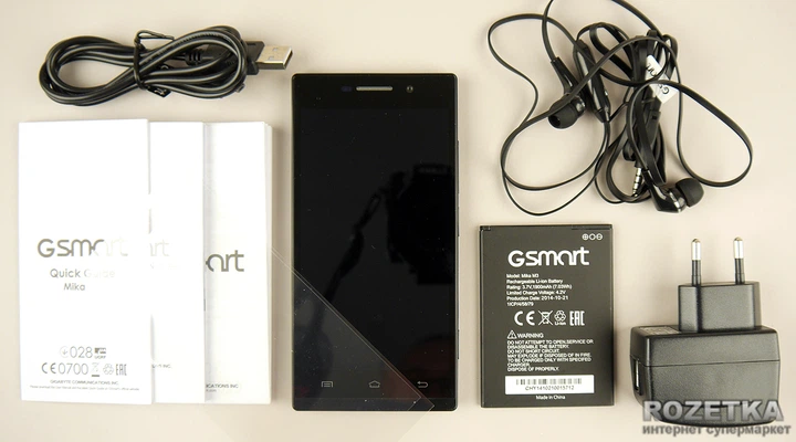 Мобильный телефон Gigabyte GSmart Mika M3 Black-Blue - изображение 10