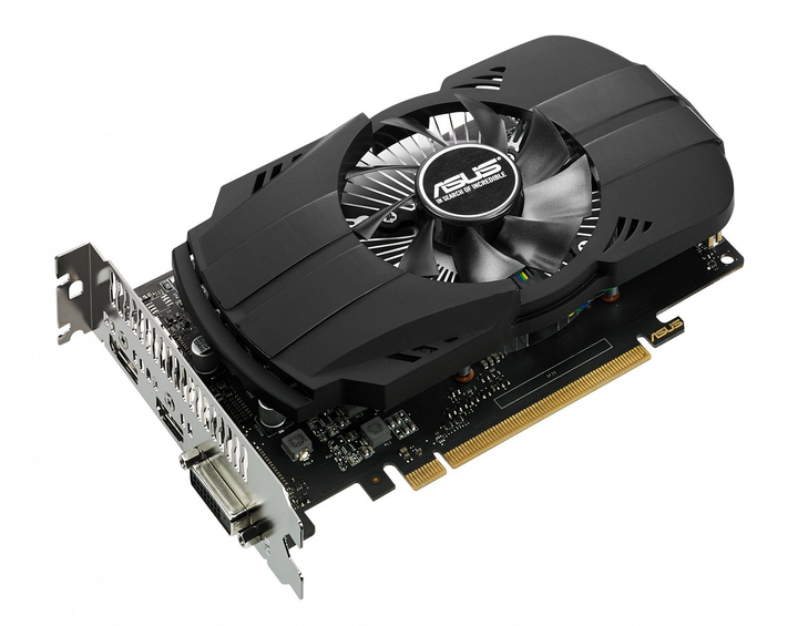 Видеокарта ASUS GeForce GTX 1050 Ti (4 ГБ, GDDR5, 128 бит, 1290/7008 ...