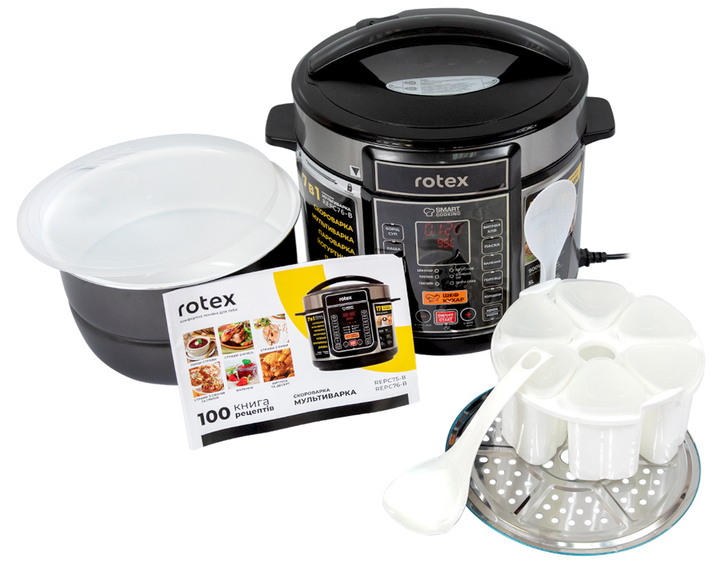 Мультиварка-скороварка ROTEX REPC76-B - изображение 8