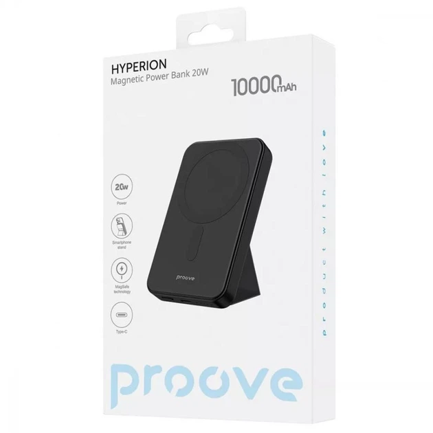 УМБ Power Bank Proove Hyperion 20W 10000mAh white - Фото 8 УМБ Power Bank Proove Hyperion 20W 10000mAh white - изображение 8