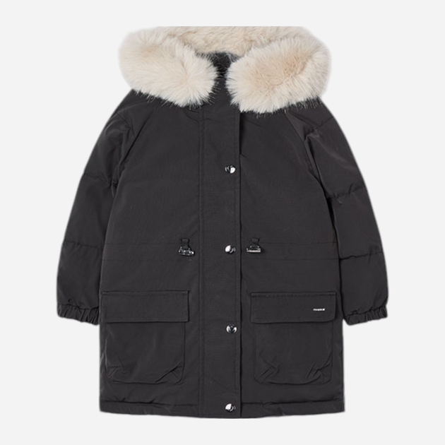 Kurtka parka chłopięca Mayoral 4.493-70 104 cm Czarna (8445865470414) - obraz 1