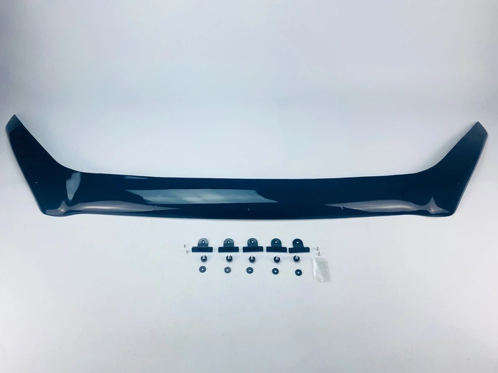 Дефлектор капота (мухобойка) для Toyota Land Cruiser 120 Pradо (без клик) 2003-2010 (Defl) - изображение 3