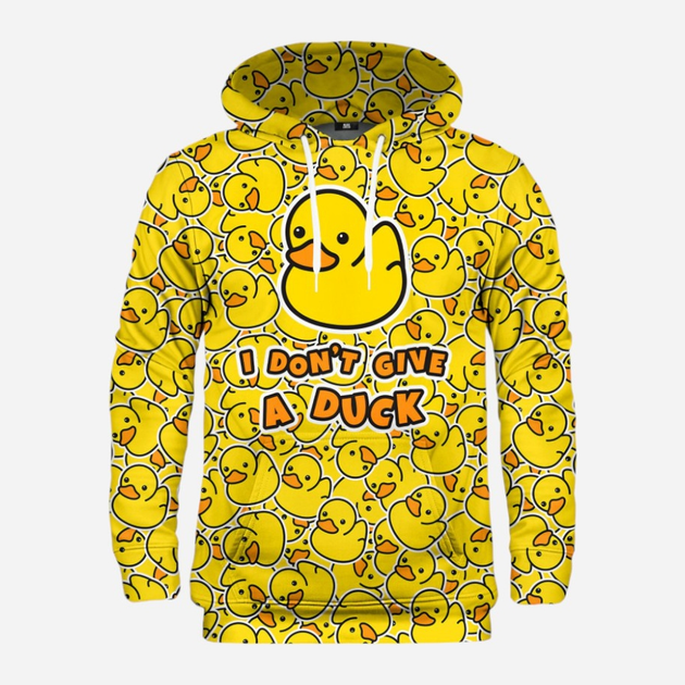 Худі чоловіче Mr. Gugu & Miss Go I Don'T Give A Duck H-K2322 2XL Жовте (5903845349042) - зображення 1